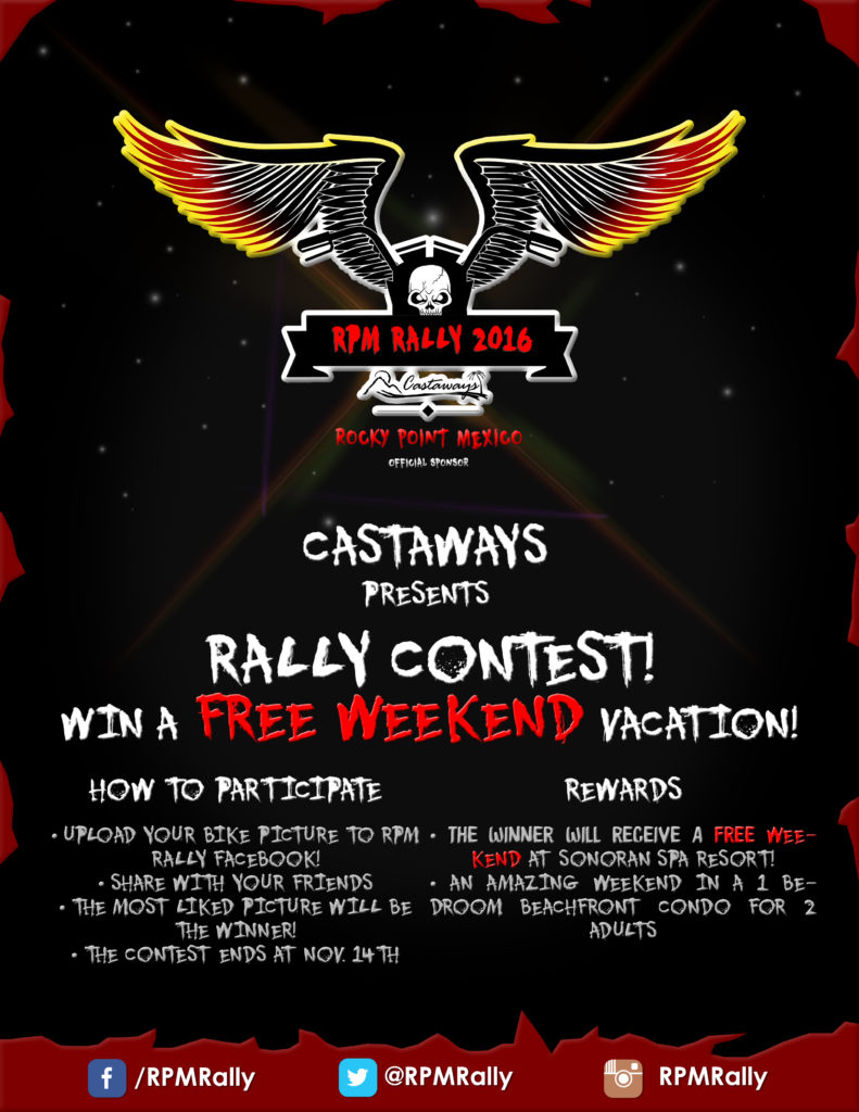16th Rocky Point Motorcycle Rally by Castaways