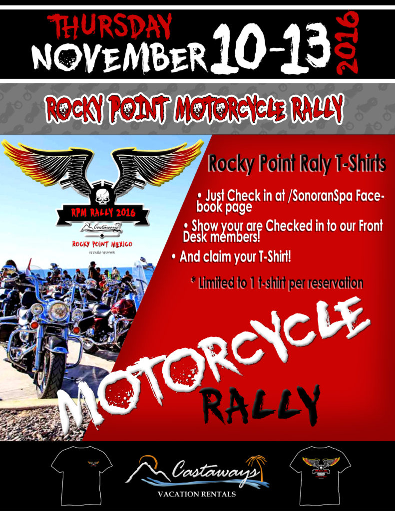 16th Rocky Point Rally Giveaway by Sonoran Spa Reservations