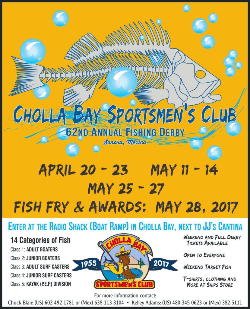 CBSC Fishing Derby Phase 2 Sonoran Spa Reservations