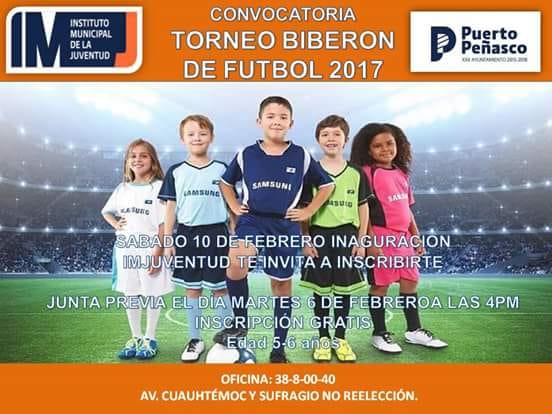 Torneo de Futbol Sala Categoria Biberon