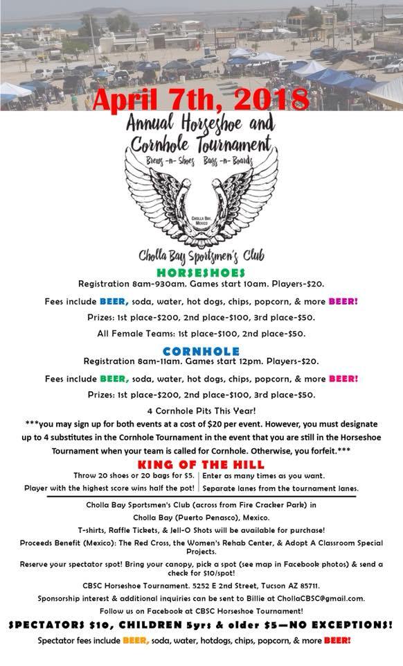 CBSC Annual Horseshoe & Cornhole Tournament
