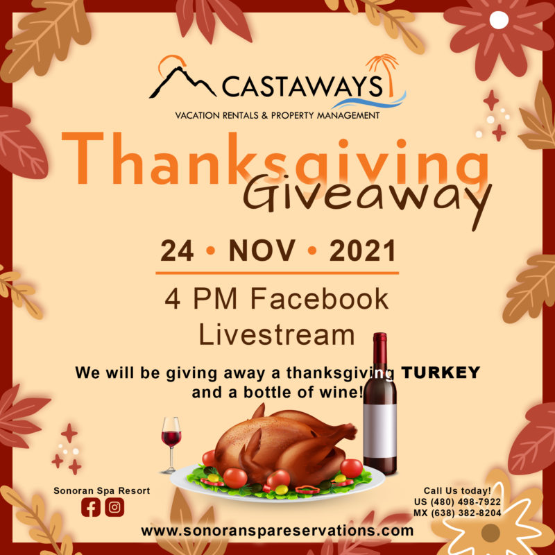 Thanksgiving giveaway