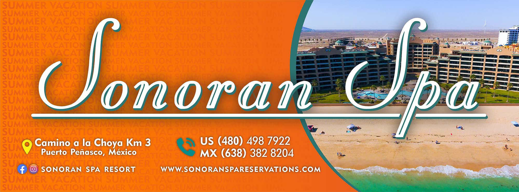 Rocky Point Sonoran Spa Vacations Rentals Castaways Puerto Peñasco Sonora Mexico
