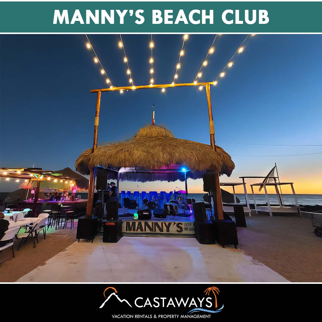 Rocky Point Bars and Nightlife - Manny's Beach Club, Sonoran Spa Puerto Peñasco, Mexico Arizona Usa
