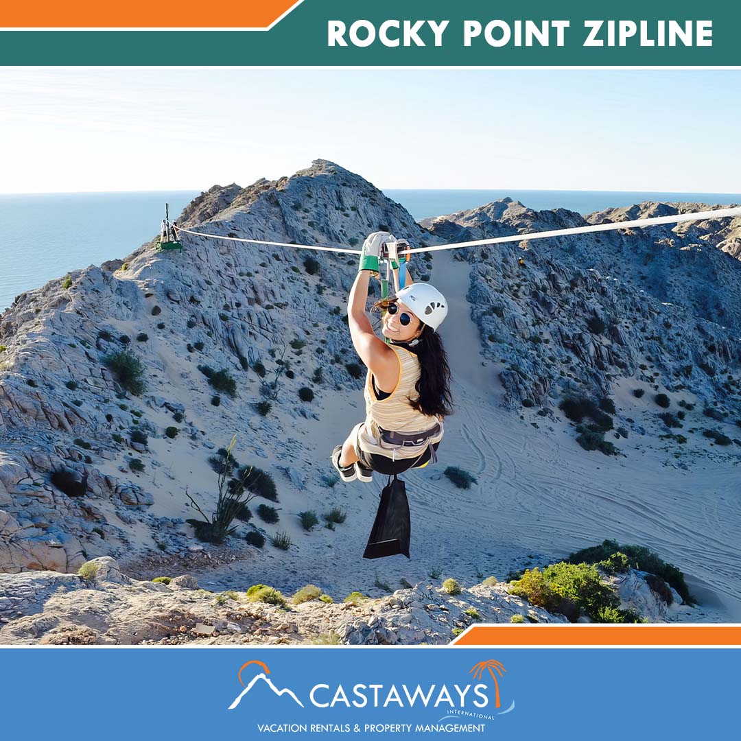 Rocky Point Things to Do - Zipline, Sonoran Spa Puerto Peñasco, Mexico Arizona USA