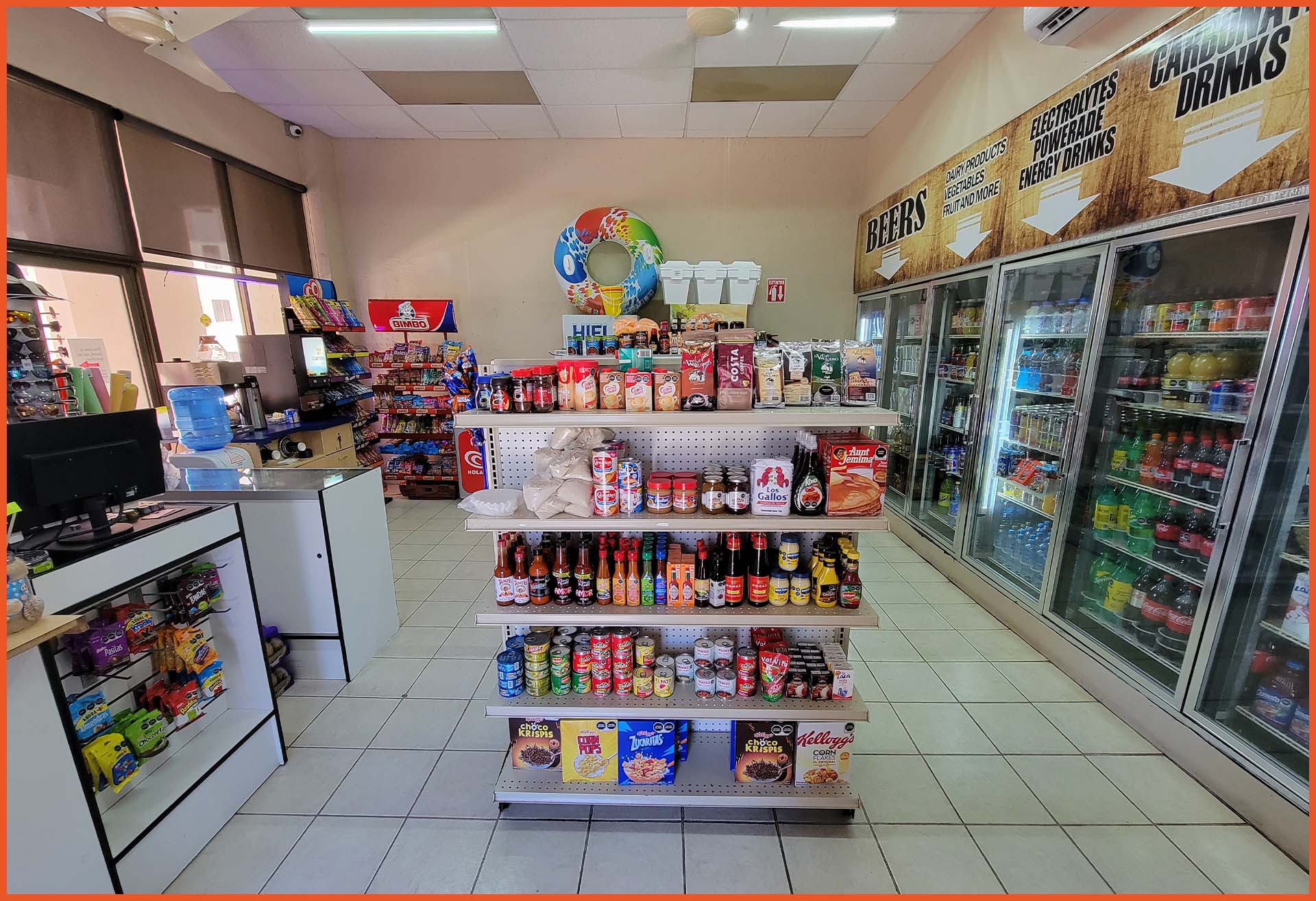 Sonoran Spa Grocery Store Rocky Point, Puerto Peñasco Sonora, Mexico Arizona USA